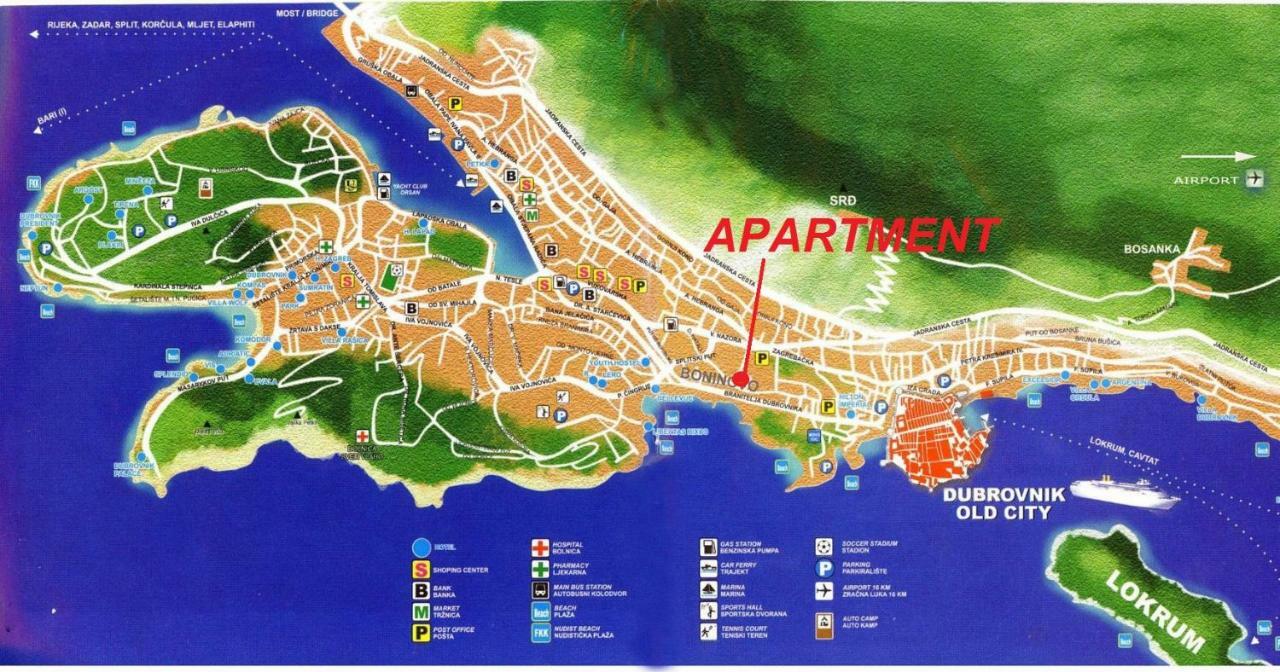 Two-Bedrooms Apartment With Balcony And Sea View,Near Old Town Dubrovnik Luaran gambar